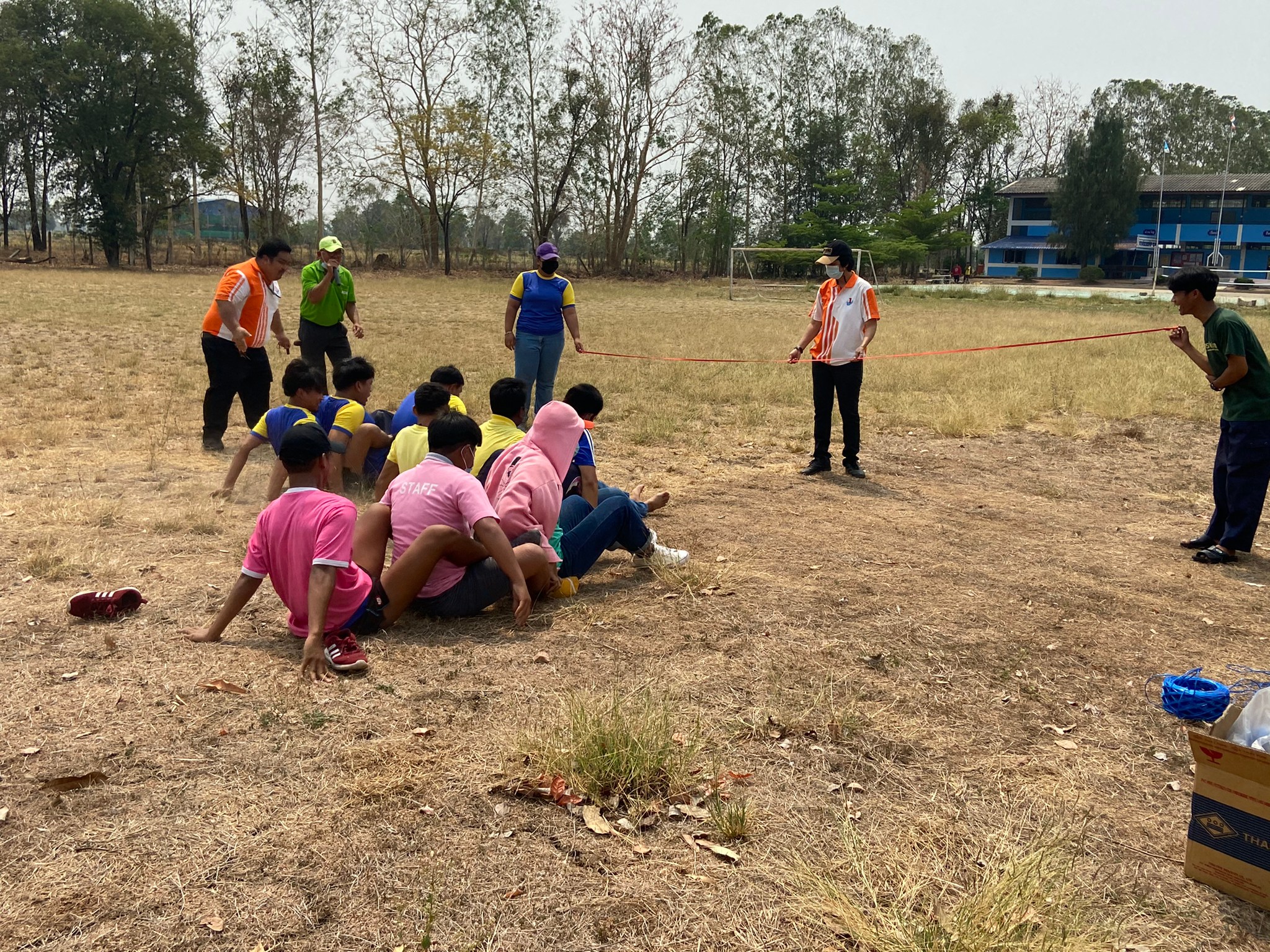 กศน.อำเภอบางมูลนาก จัดโครงการพัฒนาคุณภาพผู้เรียนกิจกรรมสายสัมพันธ์ แข่งขันกีฬา ต้านภัยยาเสพติด ประจำปี 2564