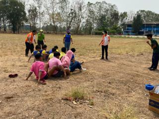 กศน.อำเภอบางมูลนาก จัดโครงการพัฒนาคุณภาพผู้เรียนกิจกรรมสายสัมพันธ์ แข่งขันกีฬา ต้านภัยยาเสพติด ประจำปี 2564